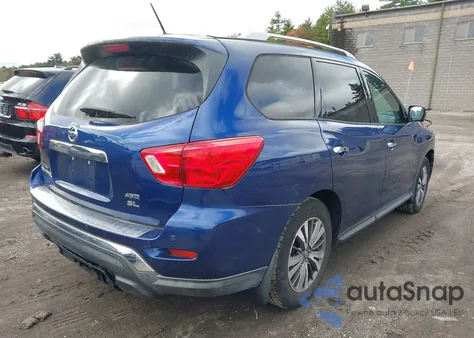 2017 Nissan Pathfinder Sl from USA, damaged, VIN 5N1DR2MMXHC632753